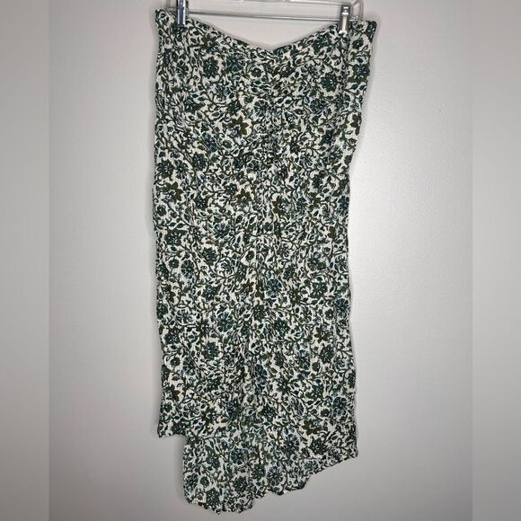 Veronica Beard Pixie Ruched Silk Midi Skirt - Picture 7 of 8